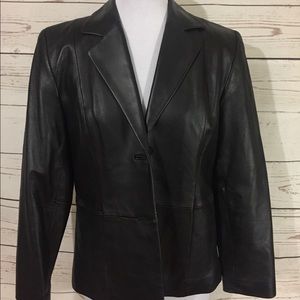 Women’s “Valerie Stevens” leather jacket